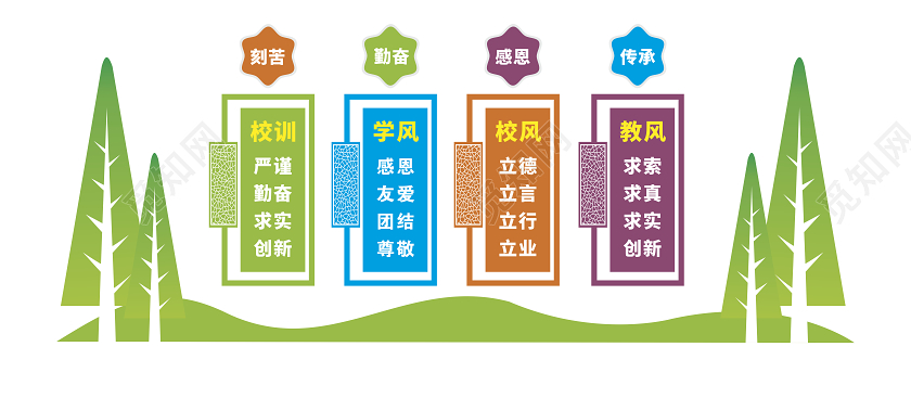 校园文化墙学校文化墙小学文化墙读书文化墙