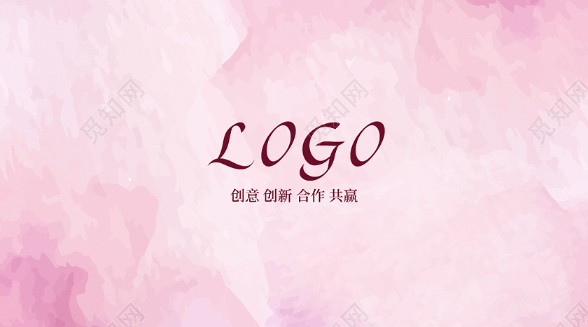 白色粉色手绘花朵女性美容美发行业高端大气商务个人名片