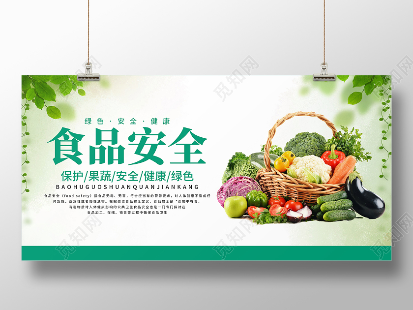 食品安全健康知识宣传栏