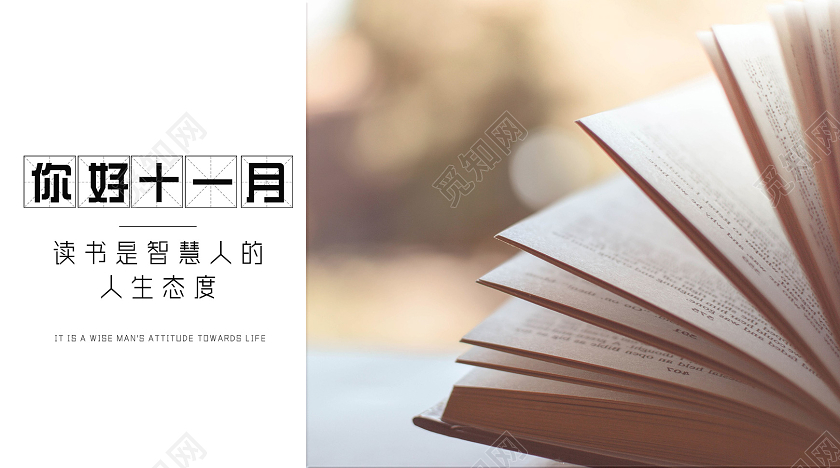 文艺十一月你好十一月你好公众号封面