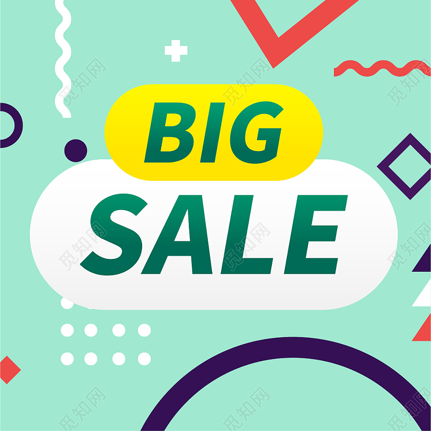 彩色扁平风格微信公众号小图封面