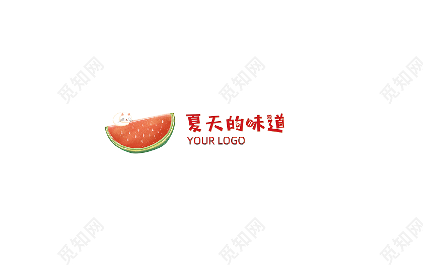 卡通风果汁商业名片果汁名片