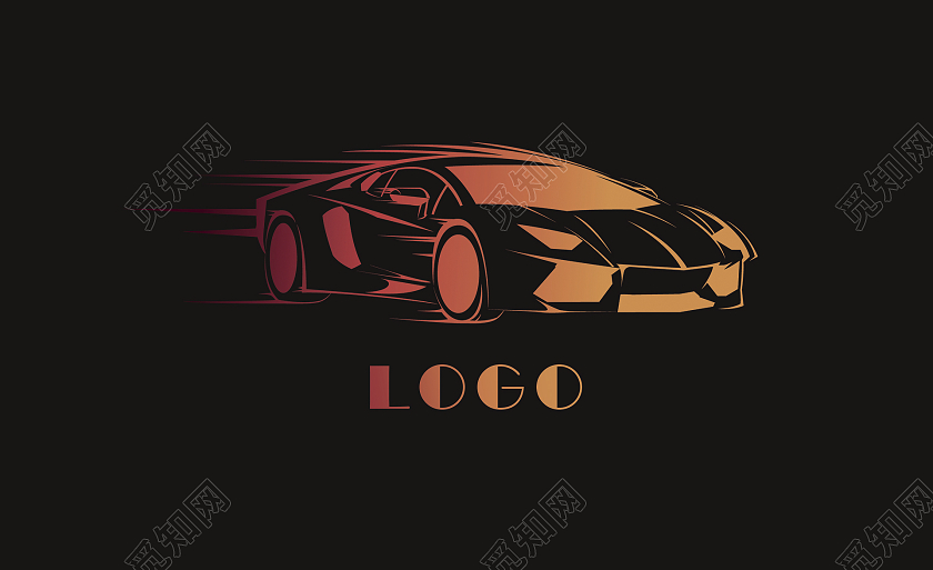 黑色简约风格上海觅知汽车有限公司汽车名片