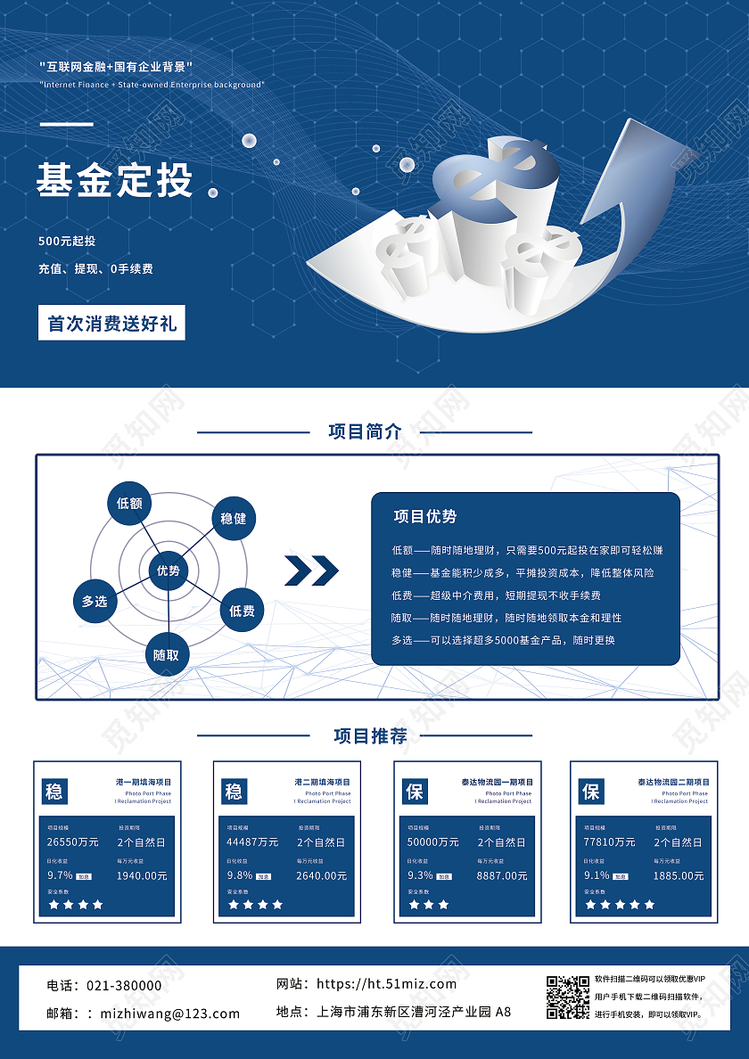金融 宣传图金融宣传单