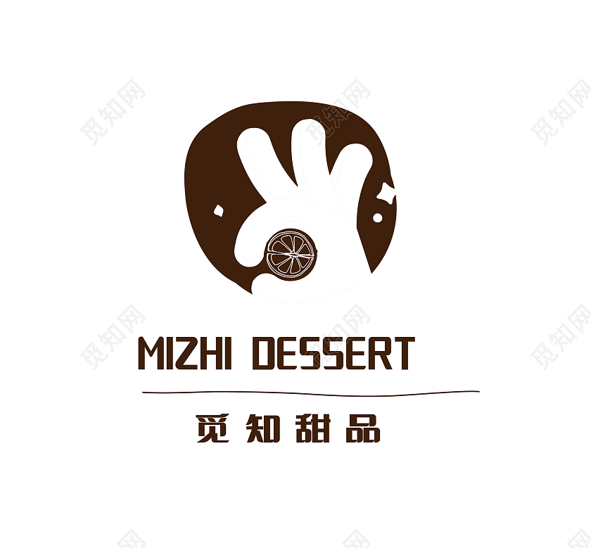甜品甜食标志标识LOGO模板设计甜品logo