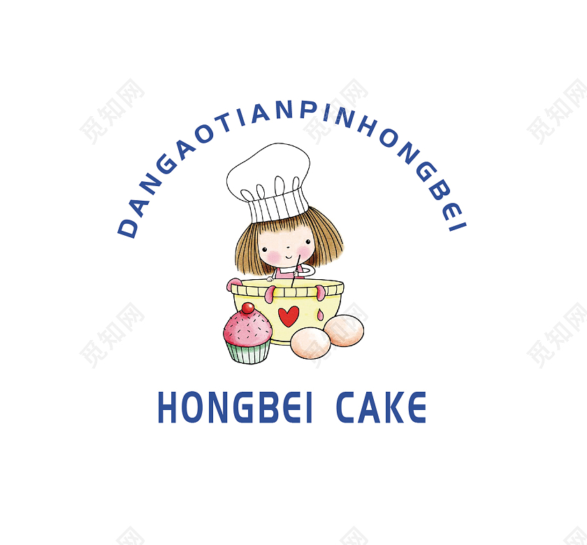 甜品甜食标志标识LOGO模板设计甜品logo