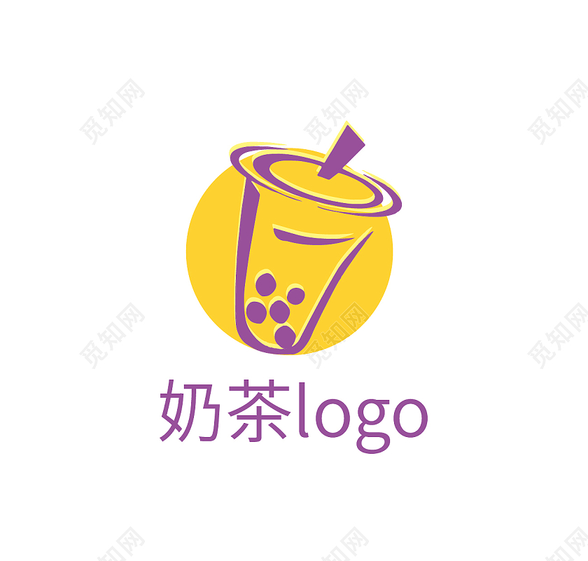 甜品甜食标志标识LOGO模板设计甜品logo