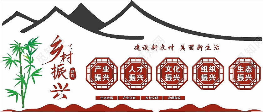新农村建设文明建设文化墙宣传展示新农村文化墙