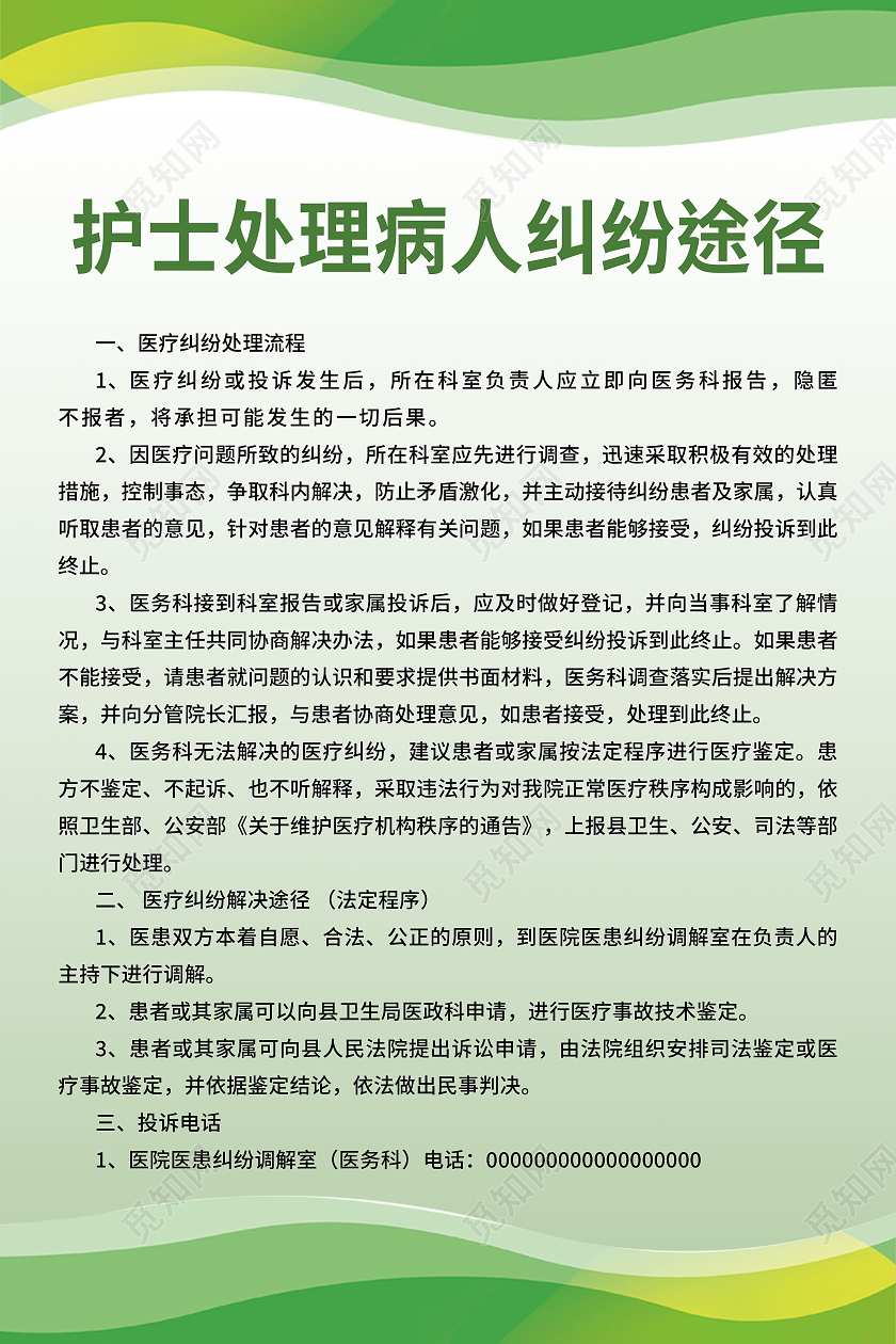 医院制度急诊检诊分诊制度人员管理制度工作制度海报