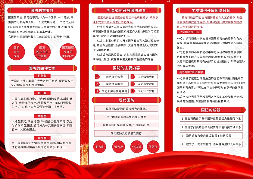 红色建党第二批政法队伍教育整顿宣传单折页