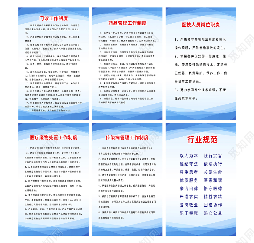 医院分工工作制度工作规定执行标准模板设计