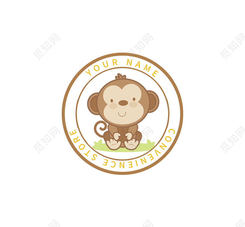 动物标志logo模板设计动物logo