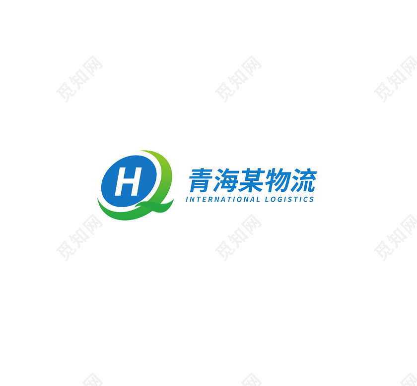 物流运输标志LOGO模板设计货车标志物流logo
