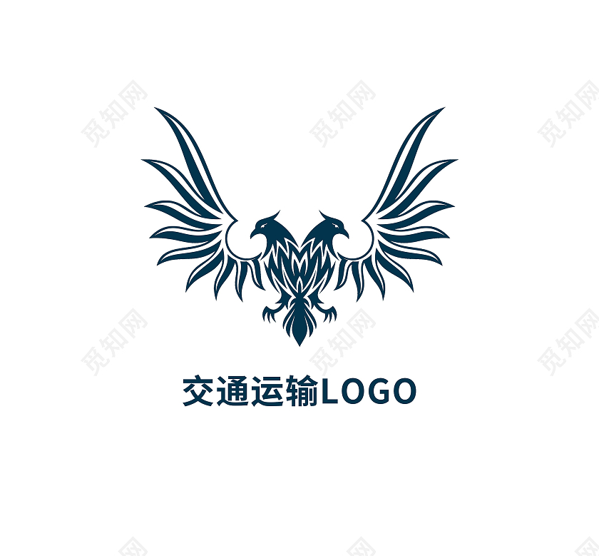 物流运输标志LOGO模板设计货车标志物流logo