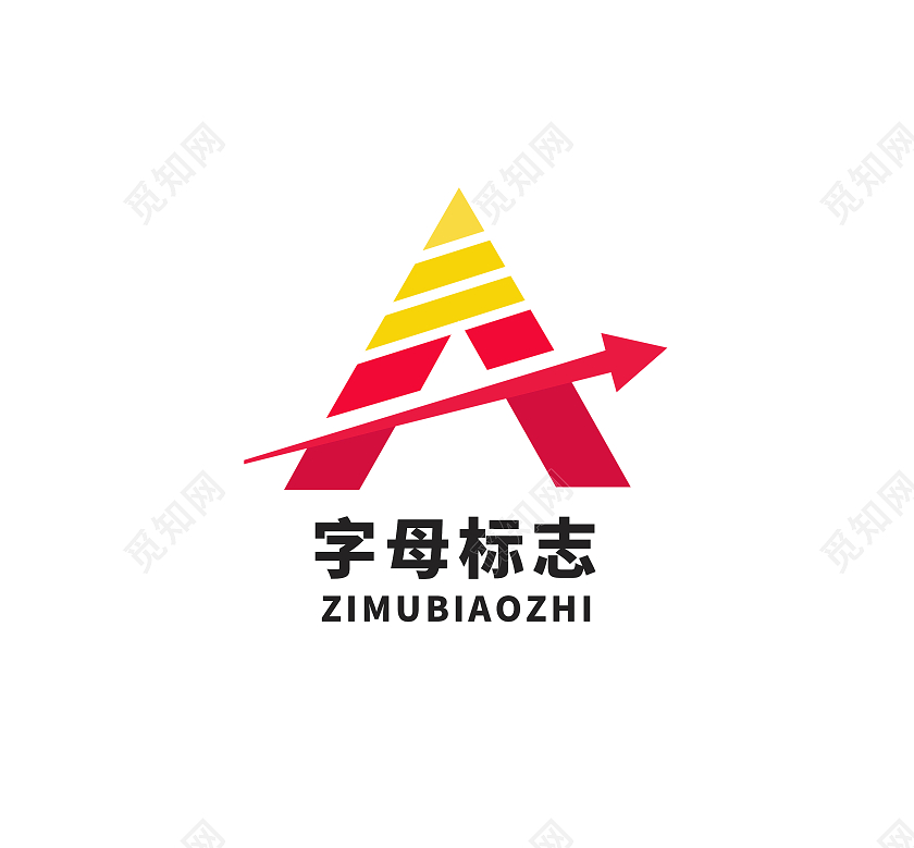 字母A标志logo模板设计店铺企业logo英文字母logo设计