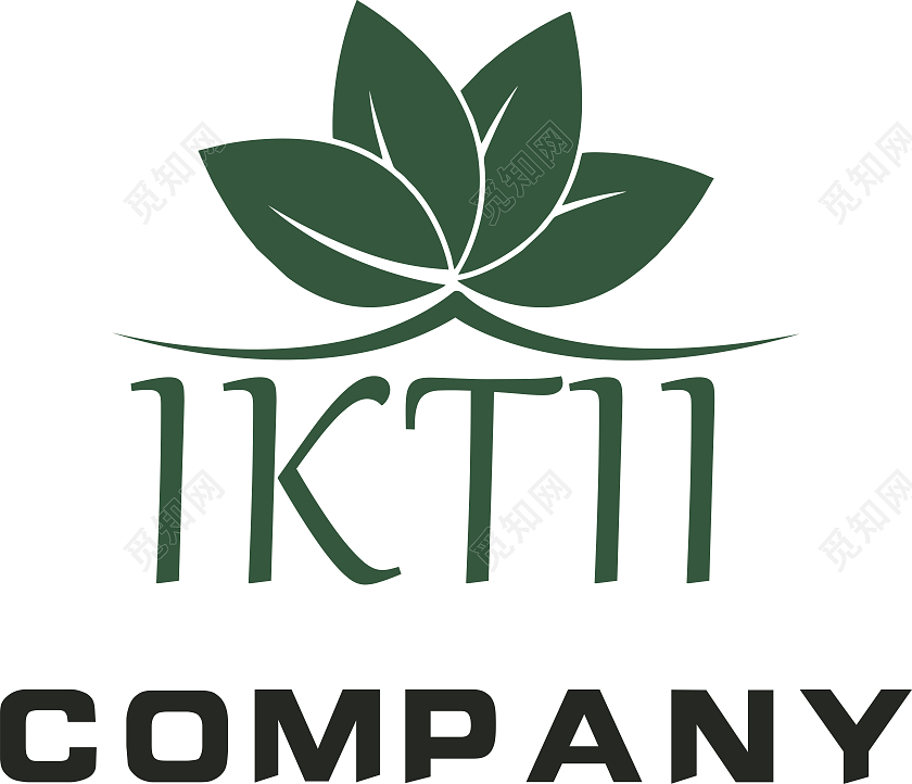 家居logo绿色logo树叶logo字母logo