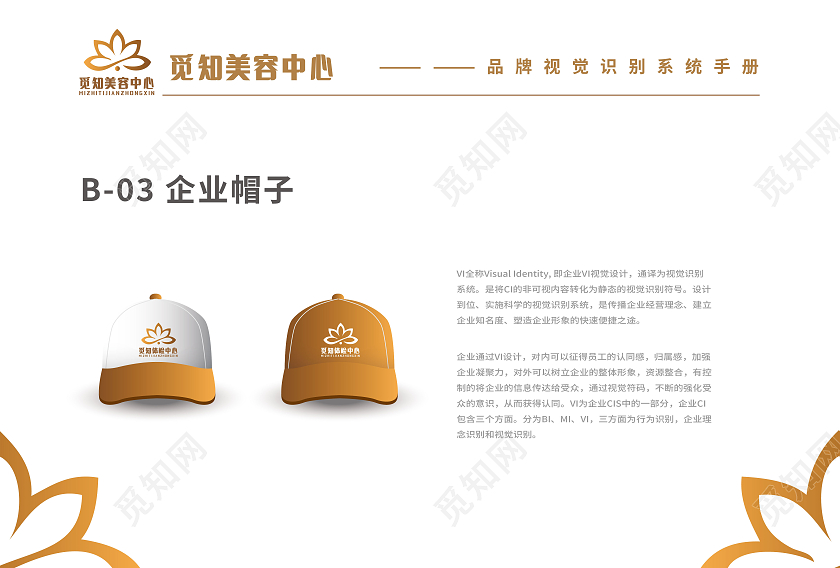 金色简约大气企业品牌VIS视觉识别系统手册vis视觉识别vivi物料设计