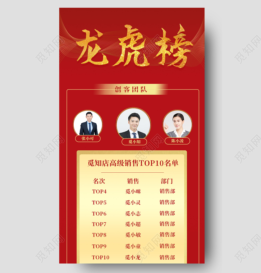 红色简约龙虎榜手机文案长图龙虎榜长图