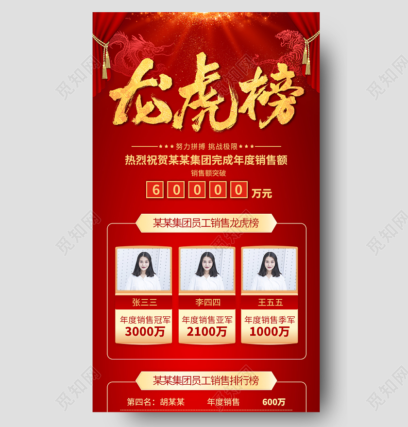 红色简约背景炫光建筑年底总结业绩汇总战报龙虎榜手机长图龙虎榜龙虎榜长图