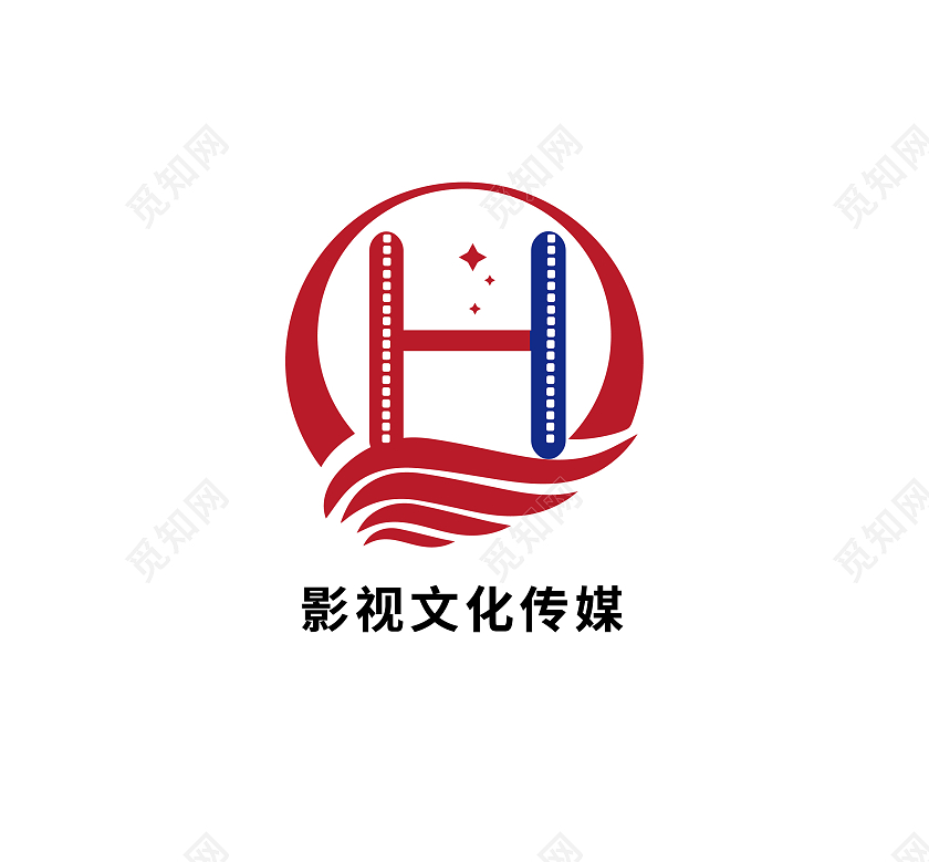 影视电影标志影视LOGO电影标识模板设计影视logo