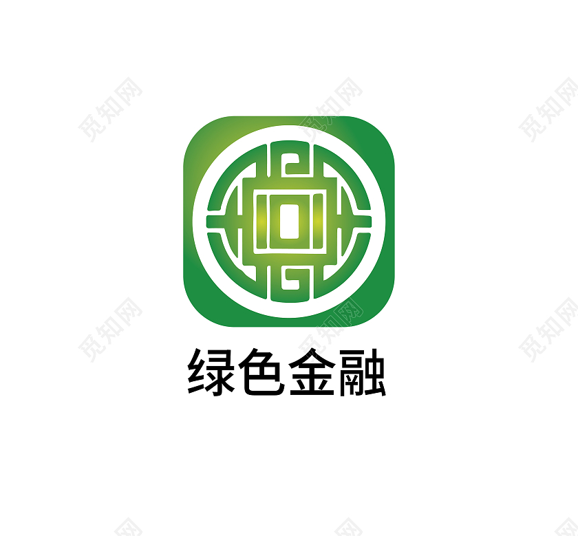 金融财产标志金融LOGO金融标识模板设计金融logo