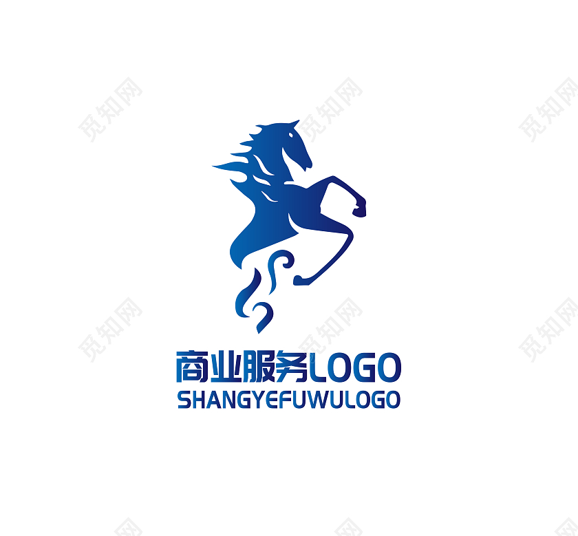 马奔腾标志动物马LOGO模板设计LOGO公司企业logo马logo