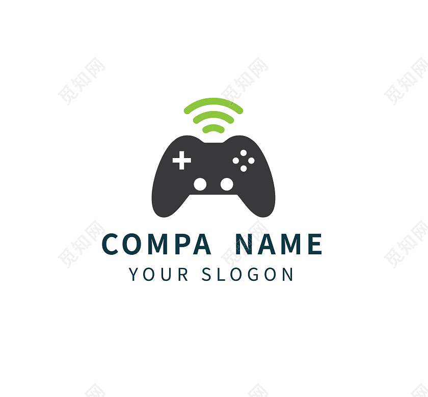 游戏标志游戏LOGO标志标识模板设计游戏logo