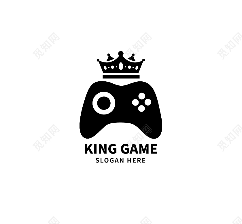 游戏标志游戏LOGO标志标识模板设计游戏logo