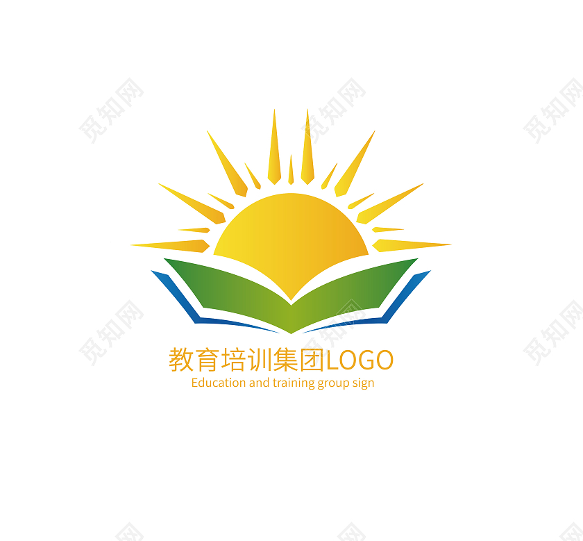 太阳标志企业标志logo模板设计太阳logo