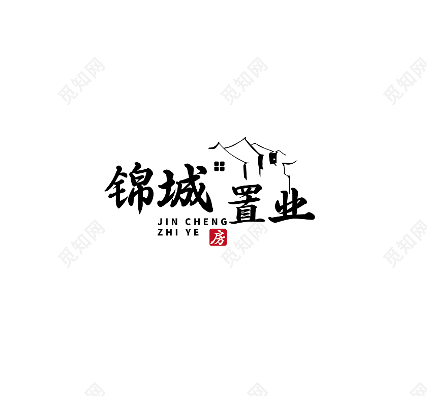 古风标志古风标识模板设计印章logo古风logo