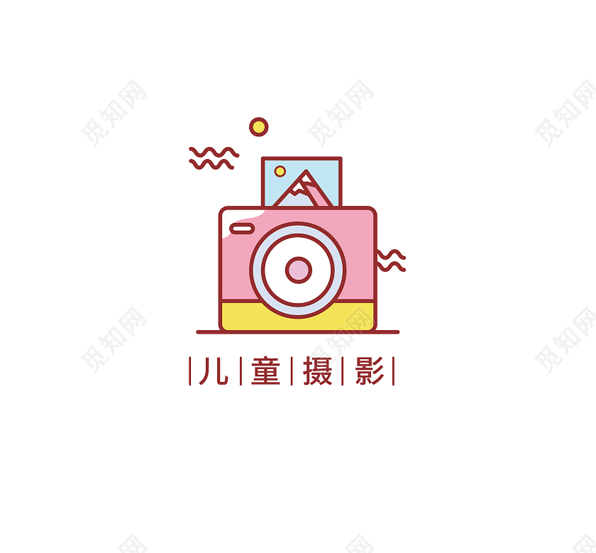 摄影标志拍摄LOGO标识模板照相机LOGO摄影logo