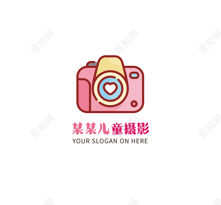 摄影标志拍摄LOGO标识模板照相机LOGO摄影logo