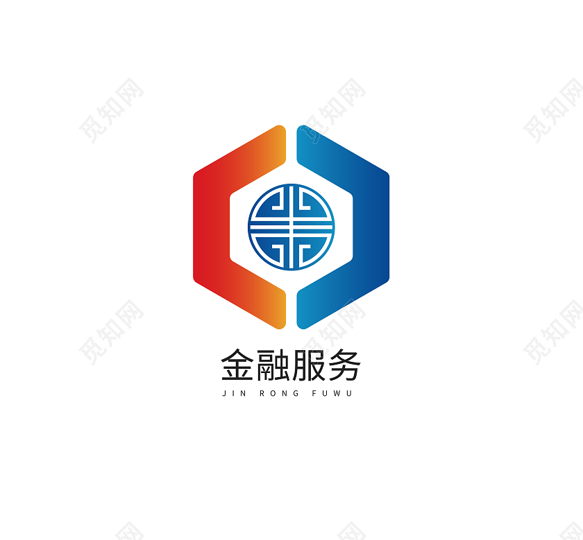 金融财产标志金融LOGO金融标识模板设计金融logo