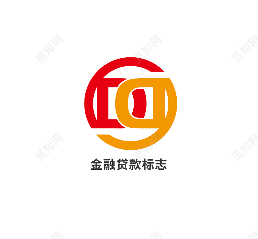 金融财产标志金融LOGO金融标识模板设计金融logo