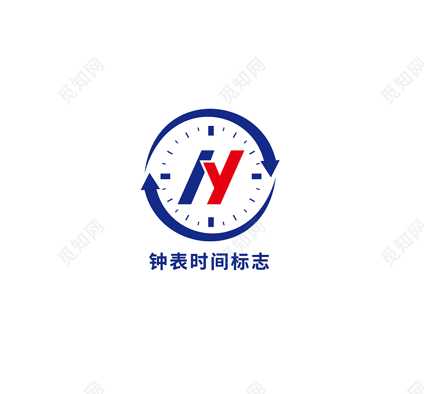 手表标志时钟标志手表logo标志标识模板设计