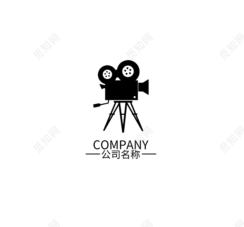 摄影标志拍摄LOGO标识模板照相机LOGO摄影logo