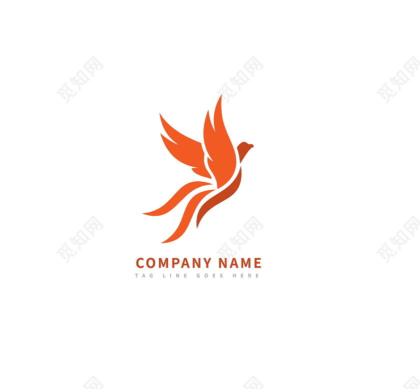 飞鸟标志动物LOGO模板设计LOGO公司企业logo动物logo