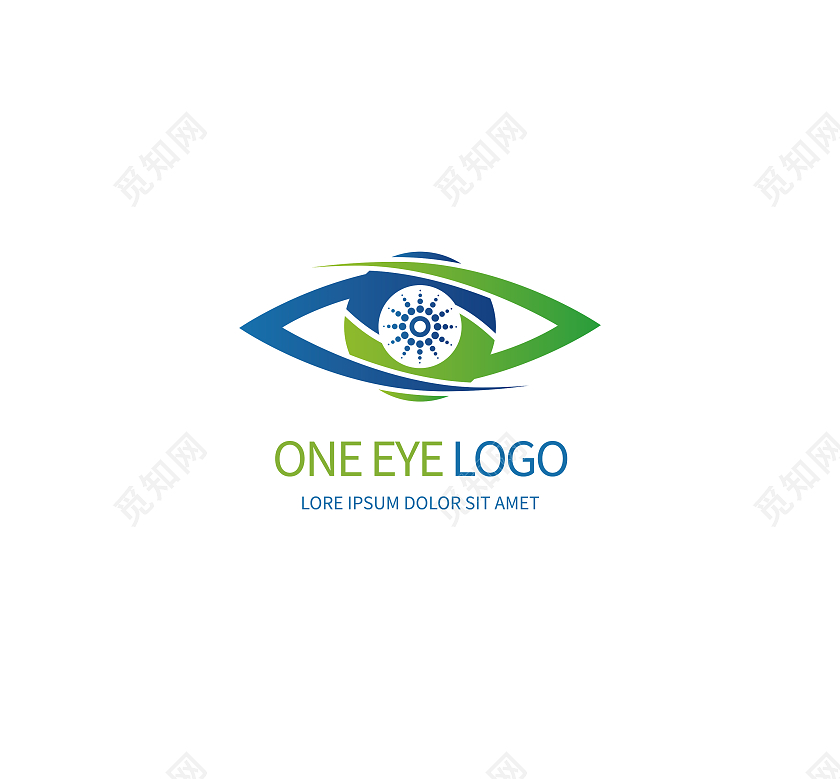 眼睛标志眼睛LOGO标识标志设计logo设计眼睛logo