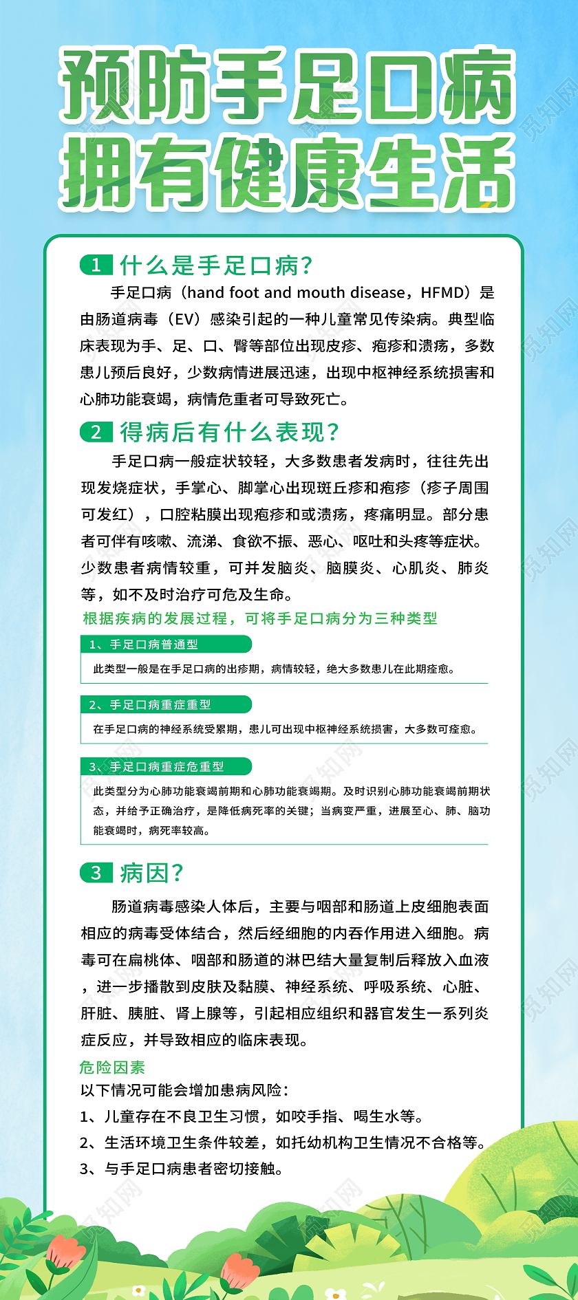 春季手足口疾病预防预防病毒设计春季手足口病