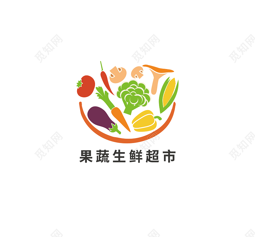 超市标志超市LOGO标识标志设计logo设计超市logo