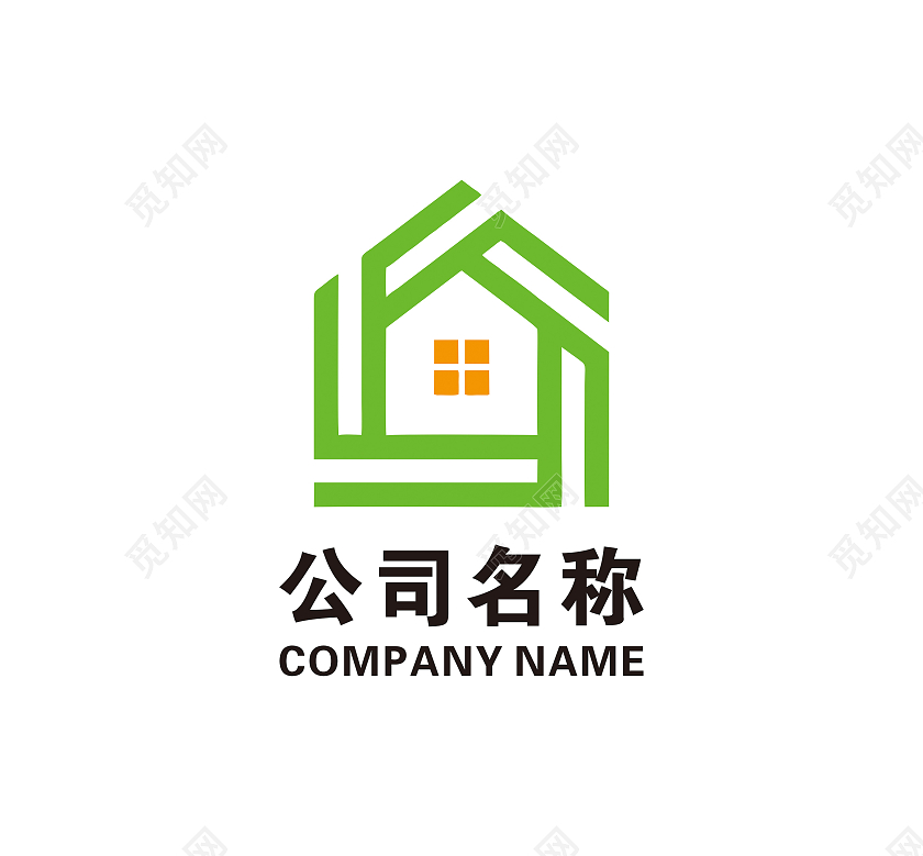 房屋logo创意logo时尚logo物业logo