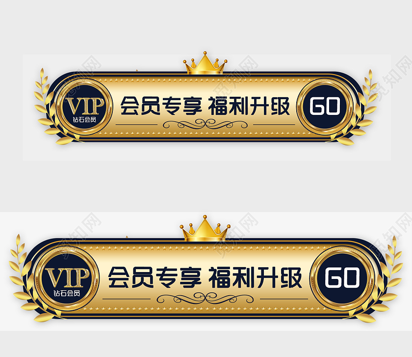 黑金高端会员专享福利升级bannervip会员banner