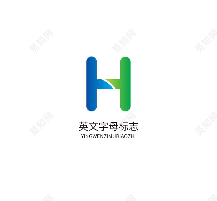 英文字母logo设计标志英文字母LOGO英文字母标识模板