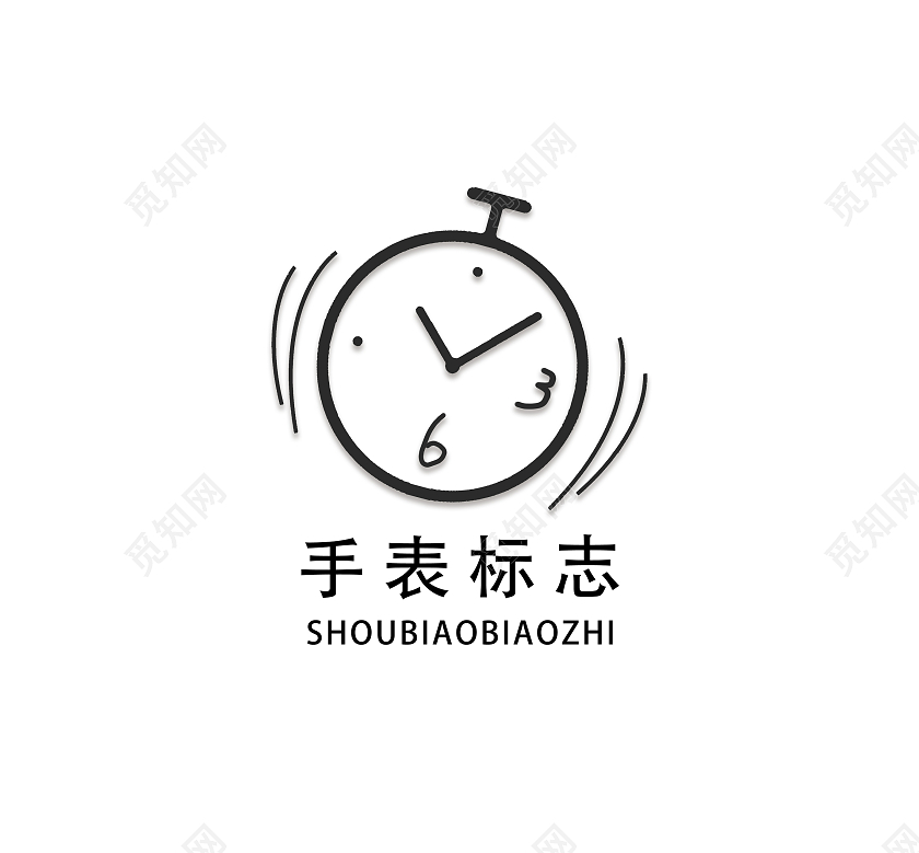 手表标志手表LOGO标识标志设计logo设计手表logo监督台