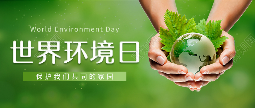 绿色实拍世界环境日微信公众号首图
