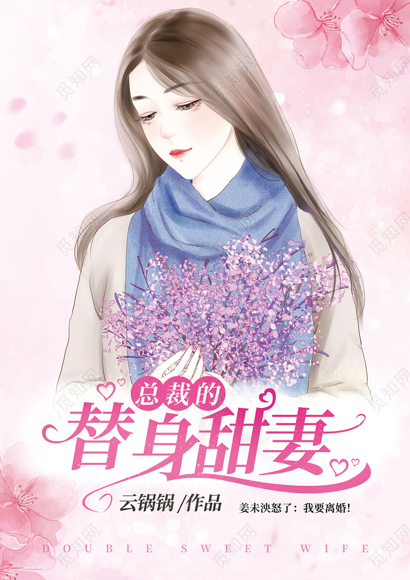 言情小说唯美手绘美女书籍封面设计