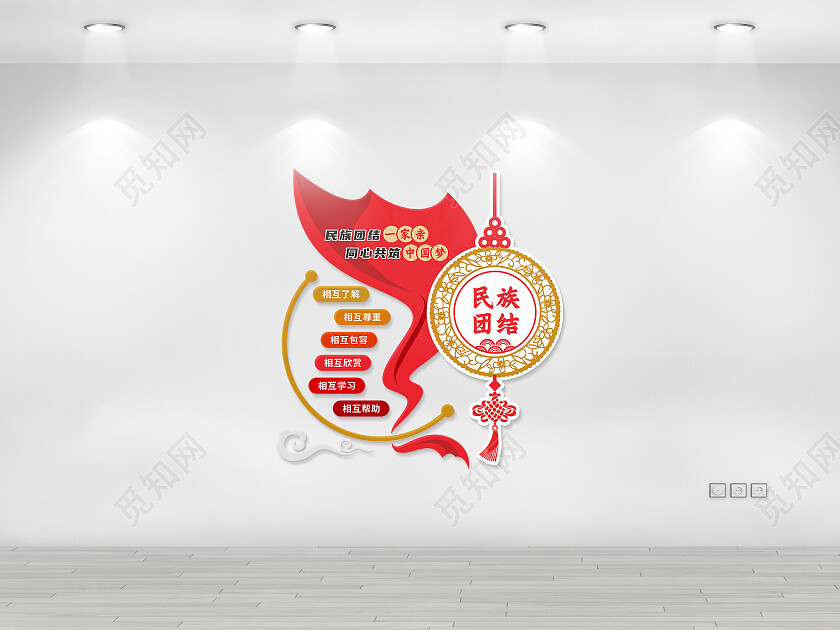 民族团结一家亲同心共筑中国梦