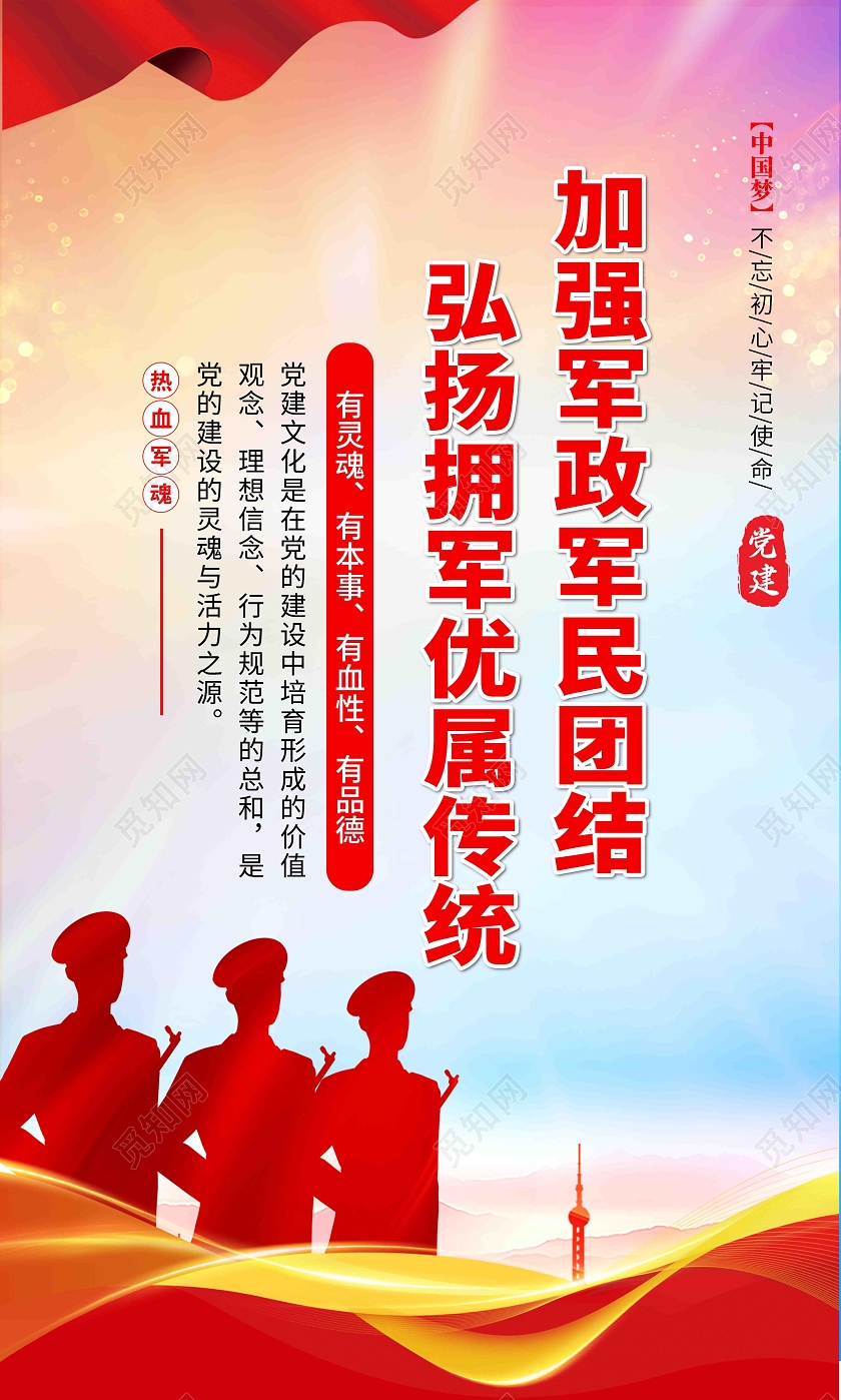 红色渐变简约大气2023年度征兵新政策解读套图