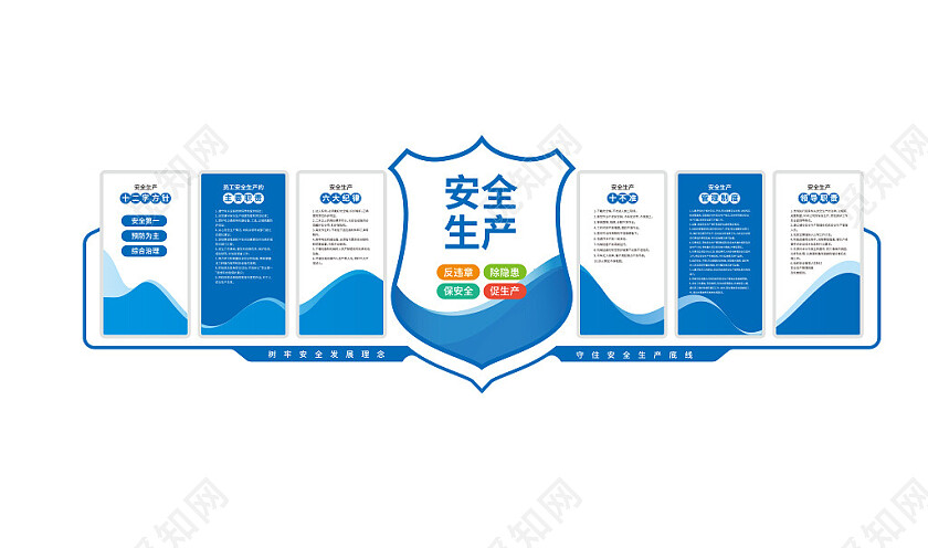 安全生产文化墙企业安全生产月宣传文化墙3D文化墙