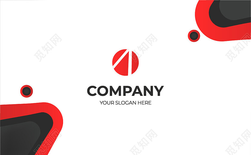 2024年矢量简约挂历名片设计